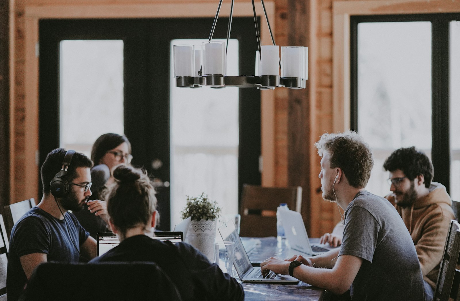 The ECardPay team working together